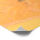 ヴィンテージビーチ「保Calm and Dream Big」引用文 ポスター (角)