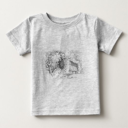 ヴィンテージビーハイブ ベビーTシャツ (正面)