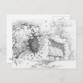 ヴィンテージビーハイブ ポストカード (正面/裏面)