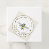 ヴィンテージビーハニージャールクラフトネックラベルビーキーパー フェイバータグ (インサイチュ)