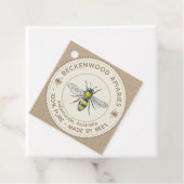 ヴィンテージビーハニージャールネックラベルビーキーパー フェイバータグ (インサイチュ)