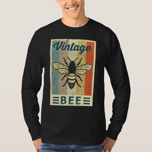 ヴィンテージビーハニービーキーパービーキーパー Tシャツ (正面)