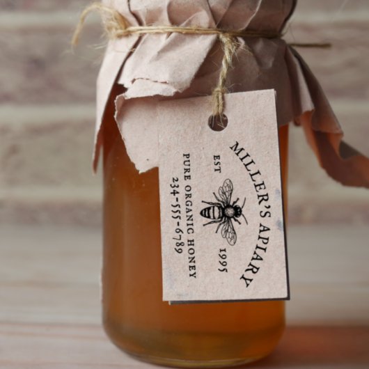 ヴィンテージビーピア名前をカスタムするハニースタンプ ラバースタンプ