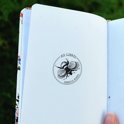 ヴィンテージビーブックエクスピリス ラバースタンプ