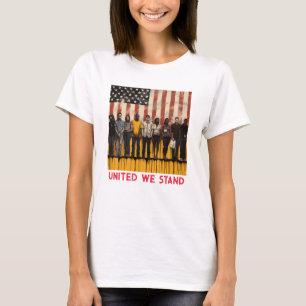 ヴィンテージビーブヒップスター愛国心ティー解放! Tシャツ
