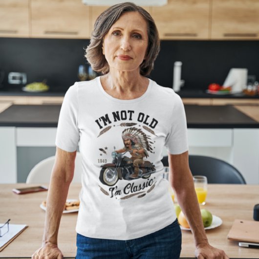 ヴィンテージビーブ：私は古くはない私のクラシックオートバイTe Tシャツ