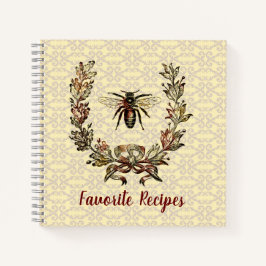 ヴィンテージビーリースレシピ ノートブック