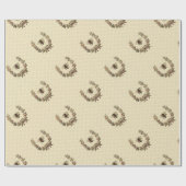 ヴィンテージビーリース ラッピングペーパー (フラット)