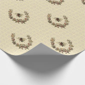 ヴィンテージビーリース ラッピングペーパー (角)