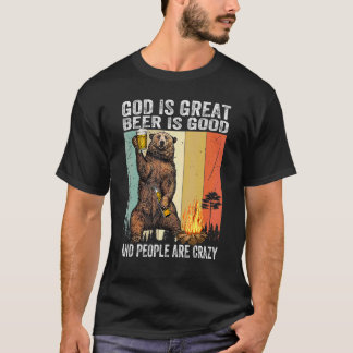 ヴィンテージビールは美味しくて人々は熱狂する素晴らし行く Tシャツ