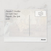 ヴィンテージビールボトルStill Life Thank ポストカード (裏面)