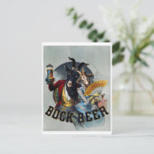 ヴィンテージビールポスター ポストカード (スタンド正面)