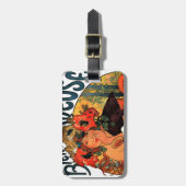 ヴィンテージビールミューズ ラゲッジタグ (正面縦)