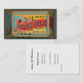 ヴィンテージビール名刺 名刺 (正面/裏面)