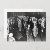 ヴィンテージビール禁止抗議 ポストカード (正面/裏面)