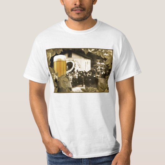 ヴィンテージビールTシャツ Tシャツ (正面)