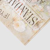 ヴィンテージビーローズブーケエフエメラデクページ 薄葉紙 (詳細)