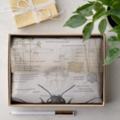 ヴィンテージビー図 薄葉紙 (ギフト)