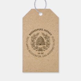 ヴィンテージビー素朴ハニーギフトラベル ギフトタグ