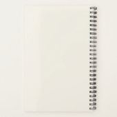 ヴィンテージビー素朴ロゴミツバチ飼育員 プランナー手帳 (裏面)