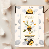 ヴィンテージビー赤ちゃんシャワー 招待状