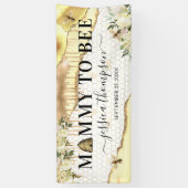 ヴィンテージビー赤ちゃんシャワー 横断幕 (縦)