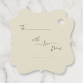 ヴィンテージピアノウィメンスケッチギフトラベル フェイバータグ (裏面)