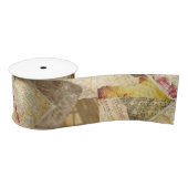 ヴィンテージピアノシート音楽ノートリボン サテンリボン (リール)