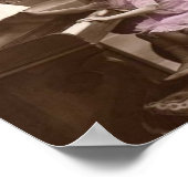 ヴィンテージピアノレッスポスター ポスター (角)