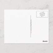 ヴィンテージピアノ鍵写真 ポストカード (裏面)