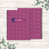 ヴィンテージピインスパイアエレガントンクフローラ手帳 ノートブック