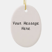 ヴィンテージピエロジェスターミュージシャンキャットマンドリン セラミックオーナメント (裏面)