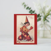 ヴィンテージピエロバレンタインポストカード シーズンポストカード (スタンド正面)