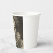 ヴィンテージピエロパーティー紙カップ 紙コップ (左)