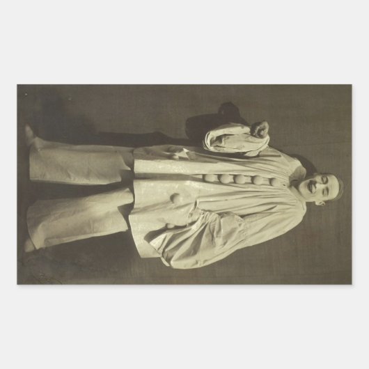 ヴィンテージピエロピエロ 長方形シール (正面)