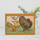 ヴィンテージピエロボーイライディング感謝祭トルコ カード (スタンド正面)