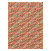 ヴィンテージピエールオーガストルノアールブルーピンクアネモネス テーブルクロス (正面)