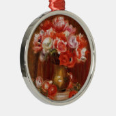 ヴィンテージピエールオーギュストルノアールアネモネス メタルオーナメント (右)