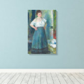 ヴィンテージピエールオーギュストルノアールザラウンレス キャンバスプリント (インサイチュ (ウッドフロア))