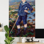 ヴィンテージピエールオーギュストルノアールセーラーボーイ ポスター (ホームオフィス)