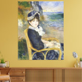 ヴィンテージピエールオーギュストルノアールバイザシーショア キャンバスプリント (インサイチュ (リビング))