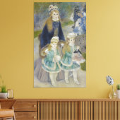 ヴィンテージピエールオーギュストルノアールラプロムナード キャンバスプリント (インサイチュ (リビング))