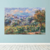 ヴィンテージピエールオーギュストルノアールランドスケープ キャンバスプリント (インサイチュ (ウッドフロア))