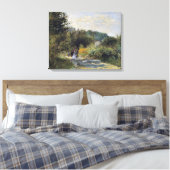 ヴィンテージピエールオーギュストルノアールロードインルーベシエンヌ キャンバスプリント (インサイチュ (寝室))