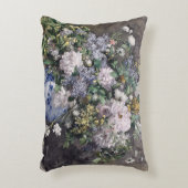 ヴィンテージピエールオーギュストルノアール春ブーケ アクセントクッション (正面(垂直))