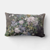 ヴィンテージピエールオーギュストルノアール春ブーケ ランバークッション (裏面)