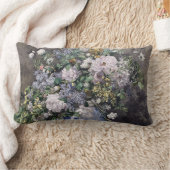 ヴィンテージピエールオーギュストルノアール春ブーケ ランバークッション (ブランケット)