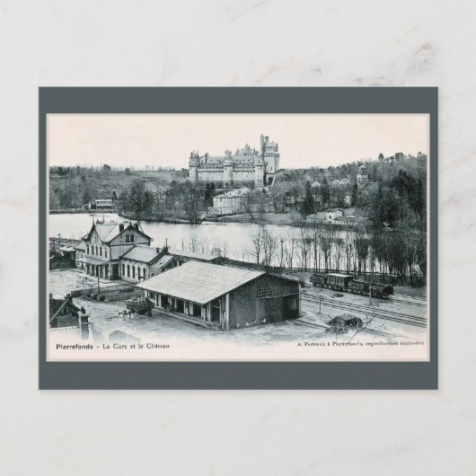 ヴィンテージピエールファンドーズ大伊勢城駅 ポストカード (正面)