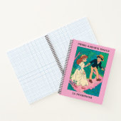 ヴィンテージピエール=オーギュストルノアール「ラプロムナード」 ノートブック (内部)