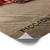 ヴィンテージピカディリーサーカスロンドン ポスター (角)